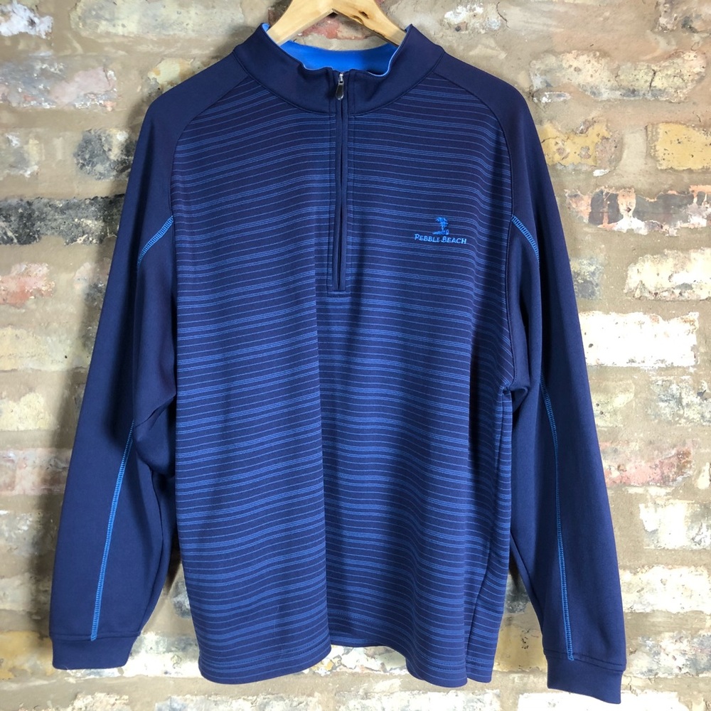 PEBBLE BEACH Men’s DRY-LUXE performance 1/4 Zip M